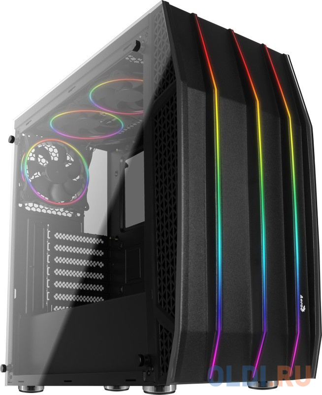 Корпус Aerocool KLAW, ATX, 0,6мм, без БП, окно из закаленного стекла, 228x445,5x461мм (ШxГxВ), USB3.0 x1, USB2.0 x2, пульт ДУ и контроллер для 10х RGB
Корпус Aerocool KLAW, ATX, 0,6мм, без БП, окно из закаленного стекла, 228x445,5x461мм (ШxГxВ), USB3.0 x1, USB2.0 x2, пульт ДУ и контроллер для 10х RGB