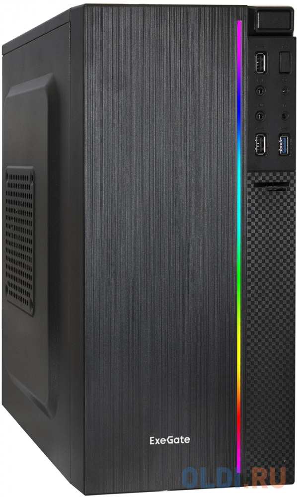 Корпус Minitower ExeGate mEVO-9302-NPX450 (mATX, БП 450NPX с вент. 12см, 2*USB+1*USB3.0, HD аудио, черный, с RGB подсветкой)
Корпус Minitower ExeGate mEVO-9302-NPX450 (mATX, БП 450NPX с вент. 12см, 2*USB+1*USB3.0, HD аудио, черный, с RGB подсветкой)