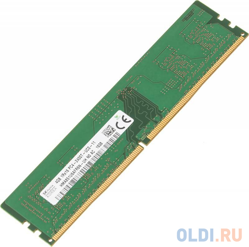 Оперативная память 4Gb (1x4Gb) PC4-19200 2133MHz DDR4 DIMM CL17 Hynix HMA851U6AFR6N-UHN0
Оперативная память 4Gb (1x4Gb) PC4-19200 2133MHz DDR4 DIMM CL17 Hynix HMA851U6AFR6N-UHN0