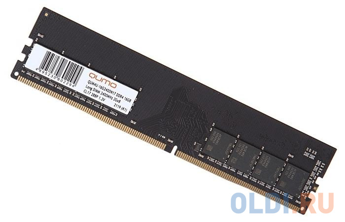 Оперативная память для компьютера QUMO QUM4U-16G2400N17 DIMM 16Gb DDR4 2400 MHz QUM4U-16G2400N17
Оперативная память для компьютера QUMO QUM4U-16G2400N17 DIMM 16Gb DDR4 2400 MHz QUM4U-16G2400N17