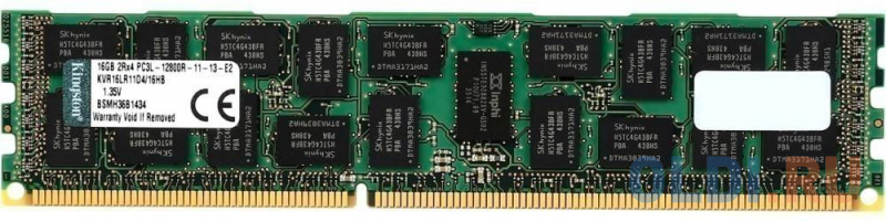Оперативная память для сервера Kingston ValueRAM DIMM 16Gb DDR3 1600MHz KVR16LR11D4/16HB
Оперативная память для сервера Kingston ValueRAM DIMM 16Gb DDR3 1600MHz KVR16LR11D4/16HB