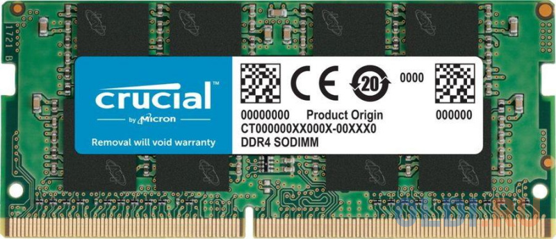 Оперативная память для ноутбука Crucial CT16G4SFS832A SO-DIMM 16Gb DDR4 3200 MHz CT16G4SFS832A
Оперативная память для ноутбука Crucial CT16G4SFS832A SO-DIMM 16Gb DDR4 3200 MHz CT16G4SFS832A