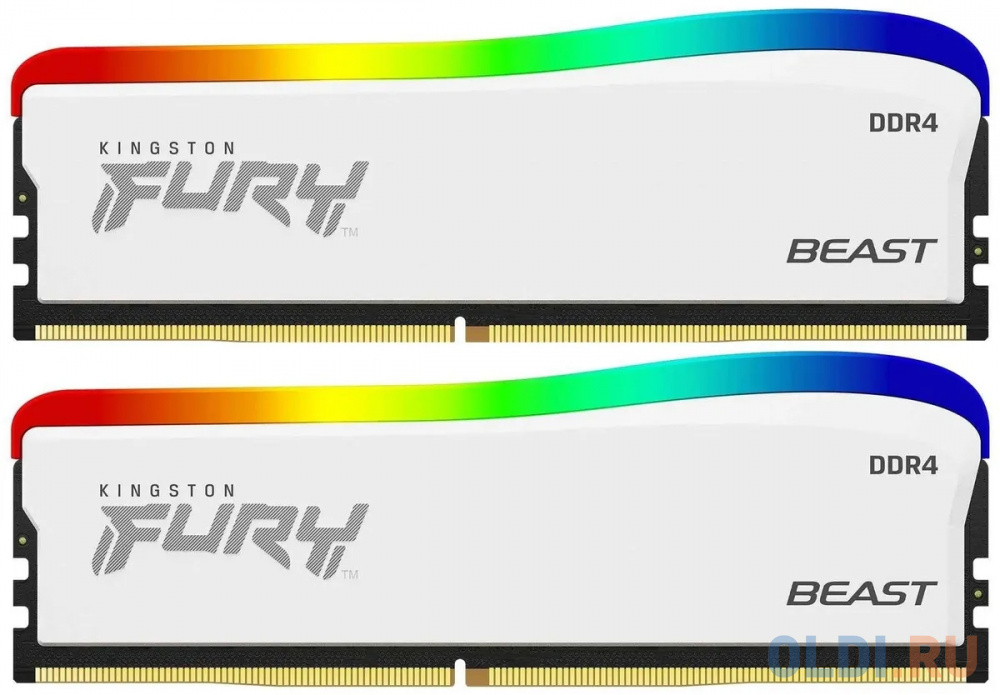 Оперативная память для компьютера Kingston Fury Beast White SE DIMM 32Gb DDR4 3200 MHz KF432C16BWAK2/32
Оперативная память для компьютера Kingston Fury Beast White SE DIMM 32Gb DDR4 3200 MHz KF432C16BWAK2/32