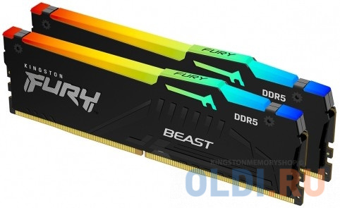Оперативная память для компьютера Kingston Fury Beast RGB DIMM 32Gb DDR5 4800 MHz KF548C38BBAK2-32
Оперативная память для компьютера Kingston Fury Beast RGB DIMM 32Gb DDR5 4800 MHz KF548C38BBAK2-32