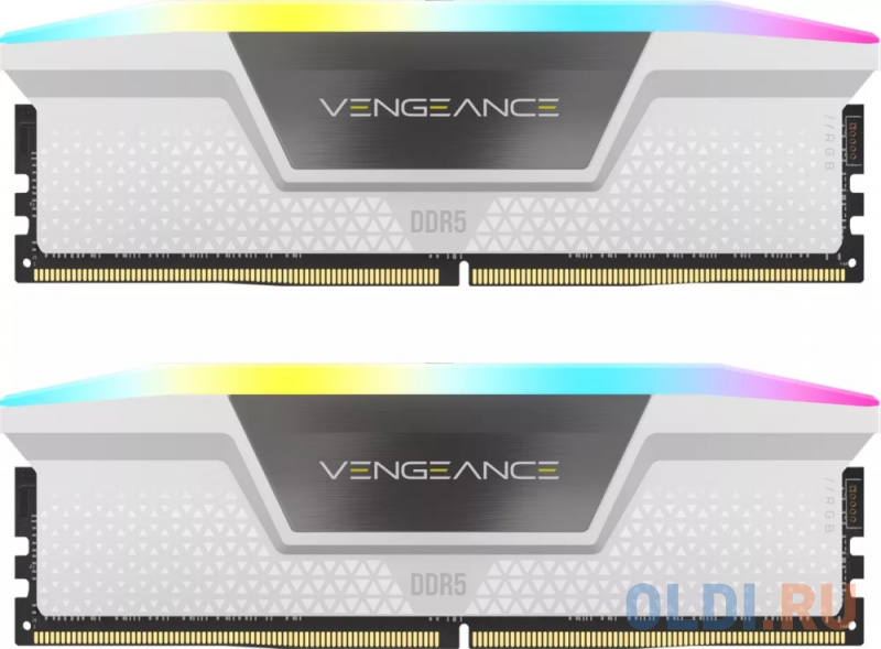 Оперативная память для компьютера Corsair Vengeance RGB DIMM 32Gb DDR5 6400 MHz CMH32GX5M2B6400C32W
Оперативная память для компьютера Corsair Vengeance RGB DIMM 32Gb DDR5 6400 MHz CMH32GX5M2B6400C32W