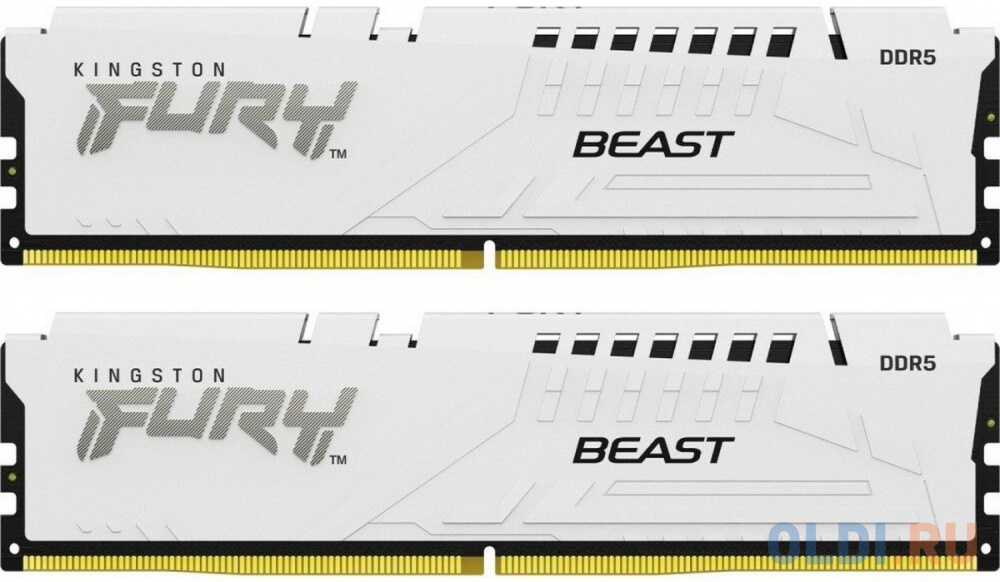 Оперативная память для компьютера Kingston Fury Beast White DIMM 32Gb DDR5 6000 MHz KF560C36BWE2K2-32
Оперативная память для компьютера Kingston Fury Beast White DIMM 32Gb DDR5 6000 MHz KF560C36BWE2K2-32