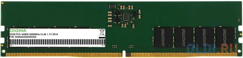 Оперативная память для компьютера Digma DGMAD55600032D DIMM 32Gb DDR5 5200 MHz DGMAD55600032D
Оперативная память для компьютера Digma DGMAD55600032D DIMM 32Gb DDR5 5200 MHz DGMAD55600032D