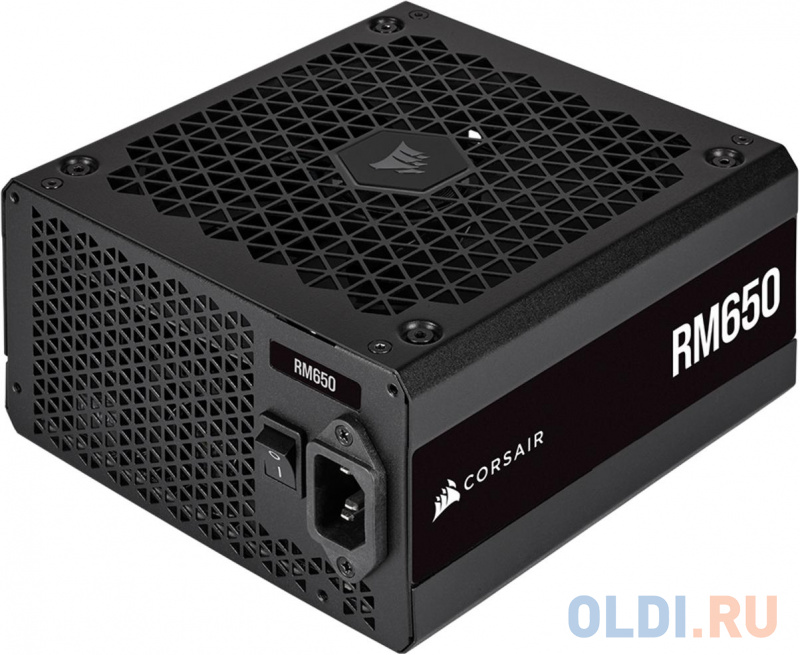 Блок питания Corsair ATX 650W RM650 80+ gold 24+2x(4+4) pin APFC 140mm fan 7xSATA Cab Manag RTL
Блок питания Corsair ATX 650W RM650 80+ gold 24+2x(4+4) pin APFC 140mm fan 7xSATA Cab Manag RTL
