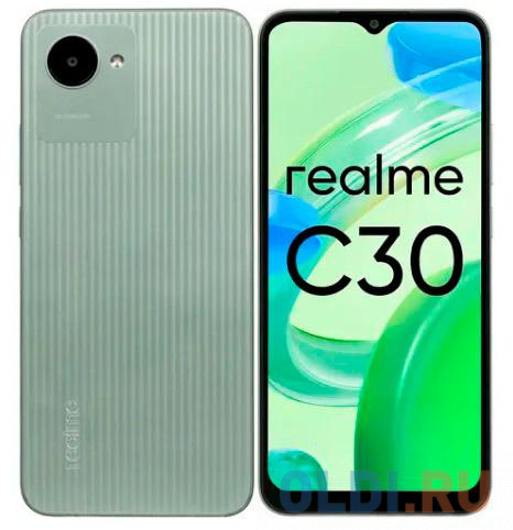 Смартфон Realme C30 64Gb 4Gb зеленый моноблок 3G 4G 6.5" 720x1600 Android 11 8Mpix 802.11 b/g/n GPS GSM900/1800 GSM1900 TouchSc
Смартфон Realme C30 64Gb 4Gb зеленый моноблок 3G 4G 6.5" 720x1600 Android 11 8Mpix 802.11 b/g/n GPS GSM900/1800 GSM1900 TouchSc