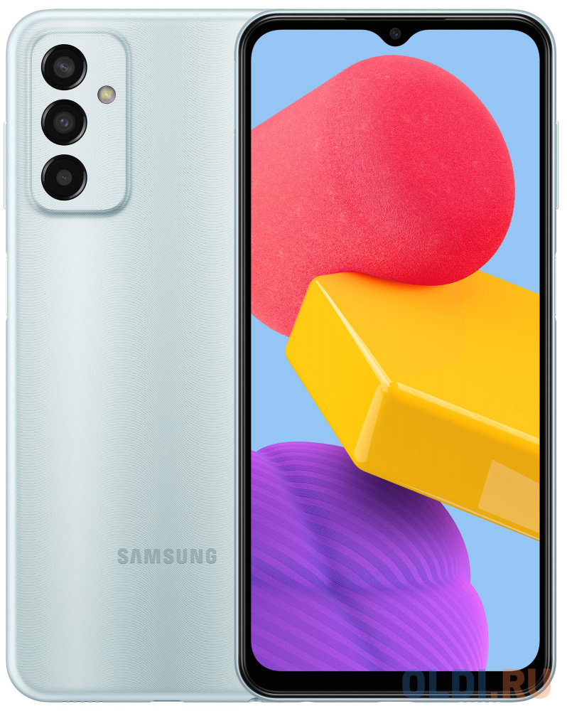Смартфон Samsung Galaxy M13 4/128Gb Light Blue 6.6"/1080x2408/8MP/50MP+5MP+2MP/Dual-SIM/3.5mm Stereo/5000mAh/3 pin
Смартфон Samsung Galaxy M13 4/128Gb Light Blue 6.6"/1080x2408/8MP/50MP+5MP+2MP/Dual-SIM/3.5mm Stereo/5000mAh/3 pin