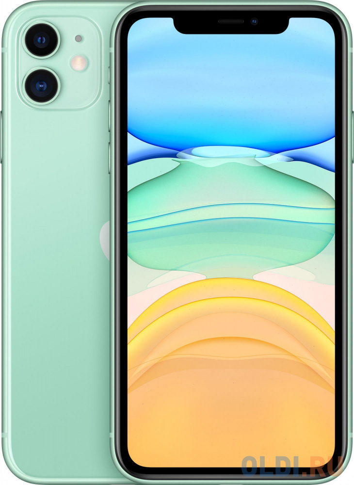 Смартфон Apple A2221 iPhone 11 128Gb 4Gb зеленый моноблок 3G 4G 2Sim 6.1" 828x1792 iPhone iOS 15 12Mpix 802.11 a/b/g/n/ac/ax NFC GPS GSM900/1800
Смартфон Apple A2221 iPhone 11 128Gb 4Gb зеленый моноблок 3G 4G 2Sim 6.1" 828x1792 iPhone iOS 15 12Mpix 802.11 a/b/g/n/ac/ax NFC GPS GSM900/1800