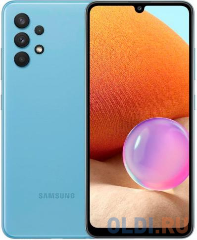 Смартфон Samsung SM-A325F Galaxy A32 128Gb 4Gb синий моноблок 3G 4G 6.4" 1080x2400 Android 11 64Mpix 802.11 b/g/n/ac NFC GPS GSM900/1800 GSM1900
Смартфон Samsung SM-A325F Galaxy A32 128Gb 4Gb синий моноблок 3G 4G 6.4" 1080x2400 Android 11 64Mpix 802.11 b/g/n/ac NFC GPS GSM900/1800 GSM1900