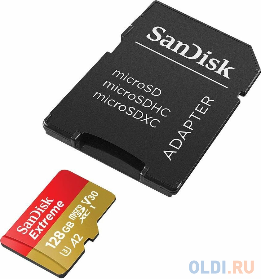 Флеш карта microSD 128GB SanDisk microSDXC Class 10 UHS-I A2 C10 V30 U3 Extreme Plus (SD адаптер) 170MB/s
Флеш карта microSD 128GB SanDisk microSDXC Class 10 UHS-I A2 C10 V30 U3 Extreme Plus (SD адаптер) 170MB/s