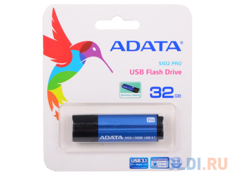 Внешний накопитель 32GB USB Drive ADATA USB 3.1 S102 PRO синий (80/20 мб/с) AS102P-32G-RBL
Внешний накопитель 32GB USB Drive ADATA USB 3.1 S102 PRO синий (80/20 мб/с) AS102P-32G-RBL