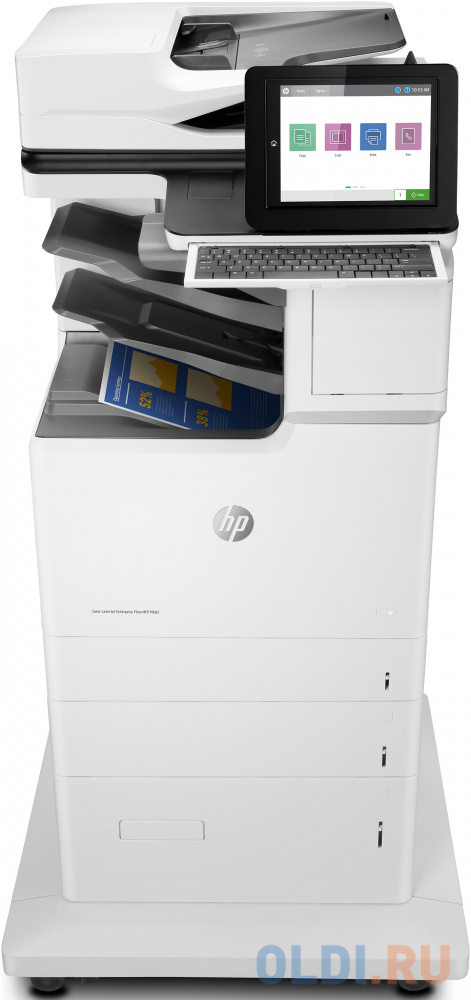 HP Color LaserJet Enterprise Flow M682z MFP (p/c/s/f,A4,600dpi,56(56)ppm,1,5Gb,HDD320enc,4trays100+2x550+2000,ADF150,Duplex,stand,stepler,USB/GigEth/Wi-Fi,1ywarr,Cart.B12,5&CMY10,5Kpages,repl. CZ250A)
HP Color LaserJet Enterprise Flow M682z MFP (p/c/s/f,A4,600dpi,56(56)ppm,1,5Gb,HDD320enc,4trays100+2x550+2000,ADF150,Duplex,stand,stepler,USB/GigEth/Wi-Fi,1ywarr,Cart.B12,5&CMY10,5Kpages,repl. CZ250A)