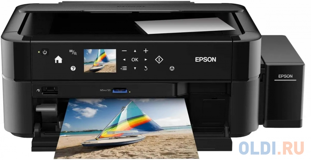 МФУ струйный Epson L850 black (A4, 6цв., принтер/сканер/копир, 5760х1440dpi, 37(38)ppm, СНПЧ, USB) (C11CE31404)
МФУ струйный Epson L850 black (A4, 6цв., принтер/сканер/копир, 5760х1440dpi, 37(38)ppm, СНПЧ, USB) (C11CE31404)