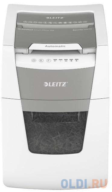 Шредер Leitz IQ Autofeed Small Office 100 P5 белый с автоподачей (секр.P-5)/фрагменты/100лист./34лтр./скрепки/скобы/пл.карты
Шредер Leitz IQ Autofeed Small Office 100 P5 белый с автоподачей (секр.P-5)/фрагменты/100лист./34лтр./скрепки/скобы/пл.карты