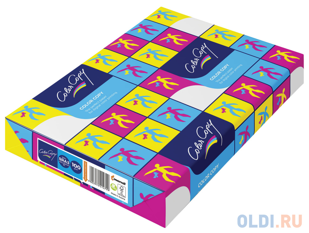 Бумага COLOR COPY, SRА3, 200 г/м2, 250 л., для полноцветной печати, "А++", Австрия, 161% (CIE)
Бумага COLOR COPY, SRА3, 200 г/м2, 250 л., для полноцветной печати, "А++", Австрия, 161% (CIE)