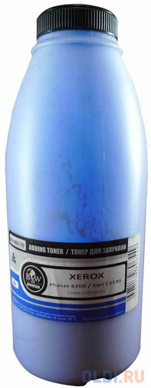 Тонер XEROX Phaser 6700 / Dell C5130 Cyan химический (фл. 210г) B&W Premium фас.Россия, Голубой
Тонер XEROX Phaser 6700 / Dell C5130 Cyan химический (фл. 210г) B&W Premium фас.Россия, Голубой