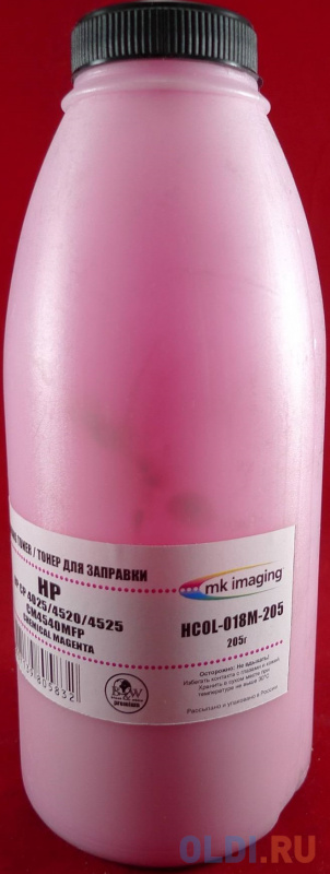 Тонер для картриджей CE263A Magenta, химический (фл. 205г) 11K B&W Premium Mitsubishi/MKI фас.Россия, Пурпурный
Тонер для картриджей CE263A Magenta, химический (фл. 205г) 11K B&W Premium Mitsubishi/MKI фас.Россия, Пурпурный
