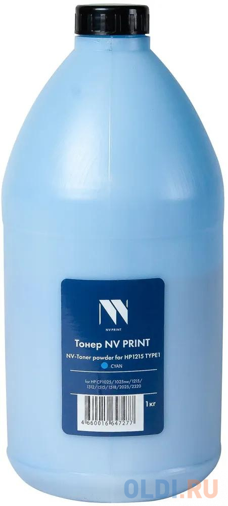 Тонер NV PRINT TYPE1 for HP CP1025/1025nw/1215/1312/1515/1518/2025/2320 Cyan (1KG), Голубой
Тонер NV PRINT TYPE1 for HP CP1025/1025nw/1215/1312/1515/1518/2025/2320 Cyan (1KG), Голубой