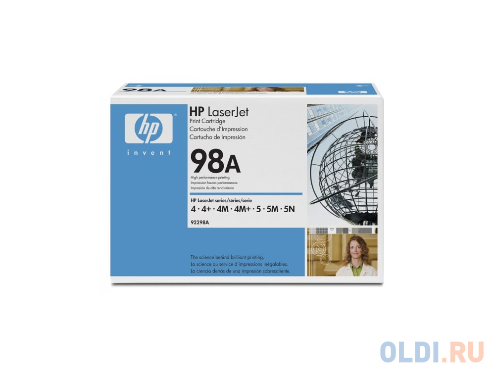 Картридж HP C92298A для HP LaserJet 4M LaserJet 4+ LaserJet 4M+ LaserJet 5 LaserJet 5N LaserJet 5M 6800стр Черный
Картридж HP C92298A для HP LaserJet 4M LaserJet 4+ LaserJet 4M+ LaserJet 5 LaserJet 5N LaserJet 5M 6800стр Черный