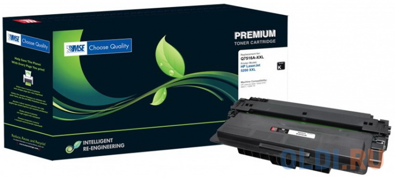 Картридж лазерный MSE Q7516A 16A-XL-MSE черный (23000стр.) для HP LJ 5200/5200N/5200L/5200TN/5200DTN
Картридж лазерный MSE Q7516A 16A-XL-MSE черный (23000стр.) для HP LJ 5200/5200N/5200L/5200TN/5200DTN