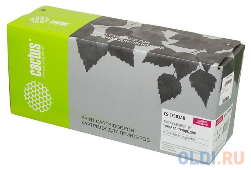 Картридж Cactus CS-CF303AR для HP Color LaserJet Enterprise flow M880z Color LaserJet Enterprise M880 32000 Пурпурный
Картридж Cactus CS-CF303AR для HP Color LaserJet Enterprise flow M880z Color LaserJet Enterprise M880 32000 Пурпурный