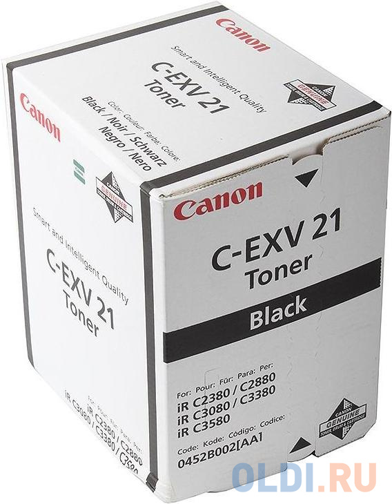 Тонер-картридж Canon iR C2880/3380 C-EXV21/GPR-23/NPG-35 black (туба 575г) ELP Imaging®
Тонер-картридж Canon iR C2880/3380 C-EXV21/GPR-23/NPG-35 black (туба 575г) ELP Imaging®