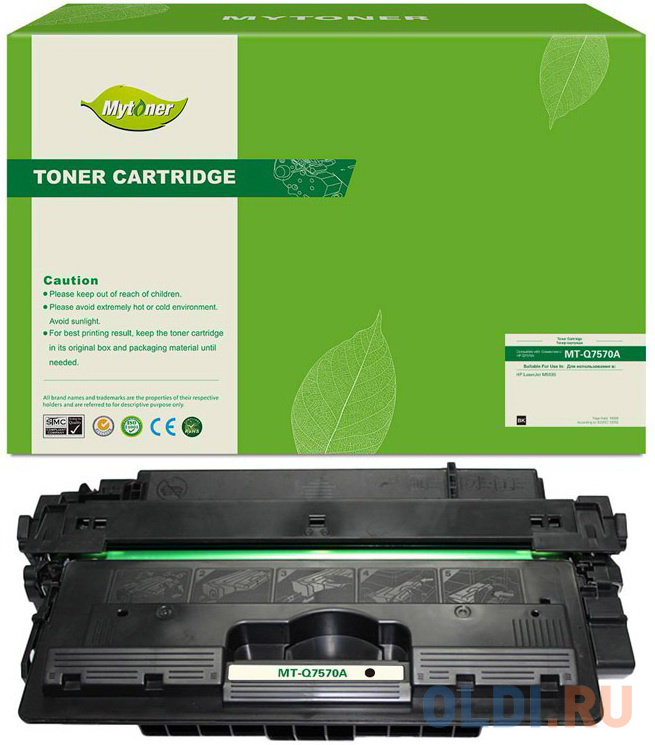 Картридж MyToner, аналог HP Q7570A 15k с чипом
Картридж MyToner, аналог HP Q7570A 15k с чипом