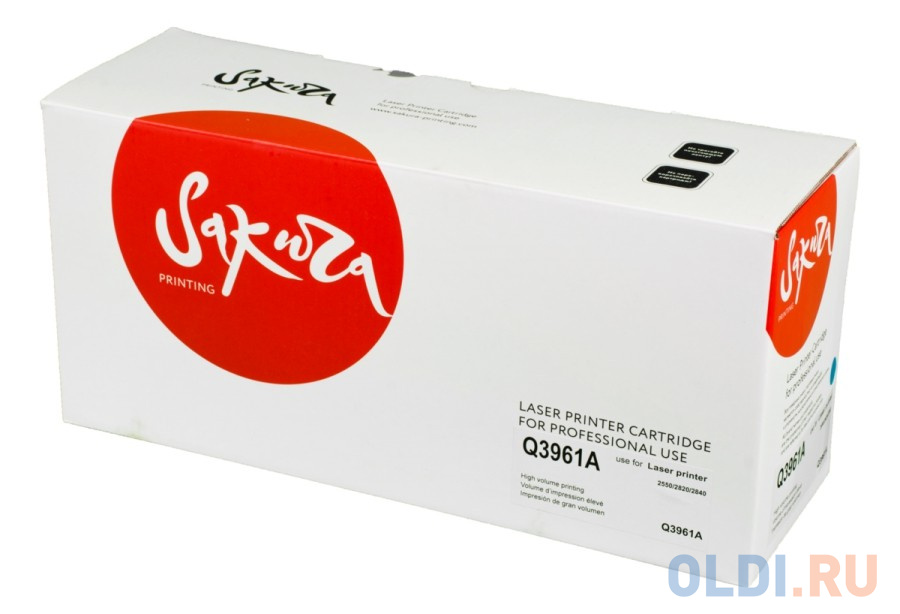 Картридж Sakura Q3961A (122A) для HP LJ 2840/LJ 3000/LJ 3000DN/LJ 3000DTN/LJ 3000N/LJ 2550/LJ 2550L/LJ 2550LN/LJ 2550N/LJ 2820, голубой, 4000 к.
Картридж Sakura Q3961A (122A) для HP LJ 2840/LJ 3000/LJ 3000DN/LJ 3000DTN/LJ 3000N/LJ 2550/LJ 2550L/LJ 2550LN/LJ 2550N/LJ 2820, голубой, 4000 к.