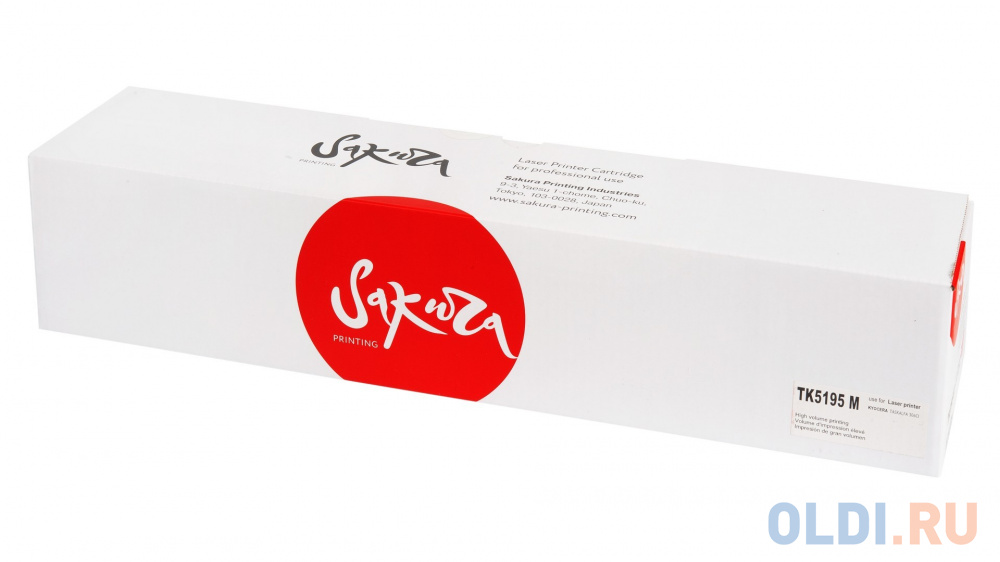 Картридж Sakura TK5195M (1T02R4BNL0) для Kyocera MitaTASKalfa306ci/307ci/308ci, пурпурный, 16000 к.
Картридж Sakura TK5195M (1T02R4BNL0) для Kyocera MitaTASKalfa306ci/307ci/308ci, пурпурный, 16000 к.
