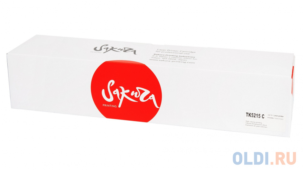 Картридж Sakura TK5215C (1T02R6CNL0) для Kyocera, MitaTASKalfa406ci, голубой, 12000 к.
Картридж Sakura TK5215C (1T02R6CNL0) для Kyocera, MitaTASKalfa406ci, голубой, 12000 к.