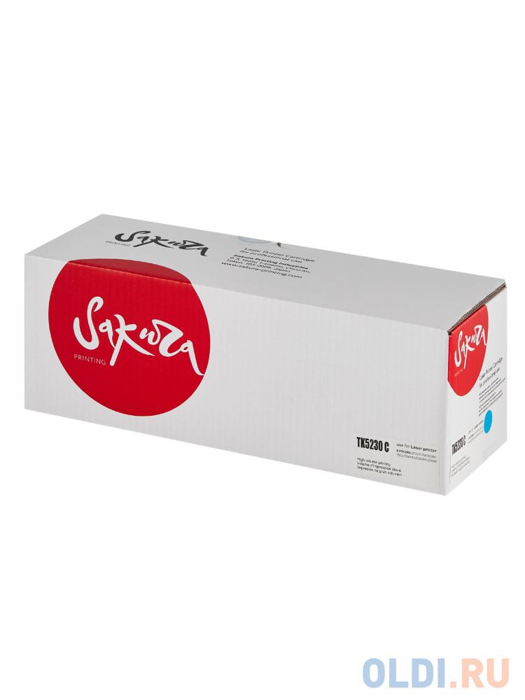 Картридж Sakura TK5230C (1T02R9CNL0) для Kyocera Mita p5021cdw/p5021cdn/p5221cdn/p5521cdw, голубой, 2200 к.
Картридж Sakura TK5230C (1T02R9CNL0) для Kyocera Mita p5021cdw/p5021cdn/p5221cdn/p5521cdw, голубой, 2200 к.