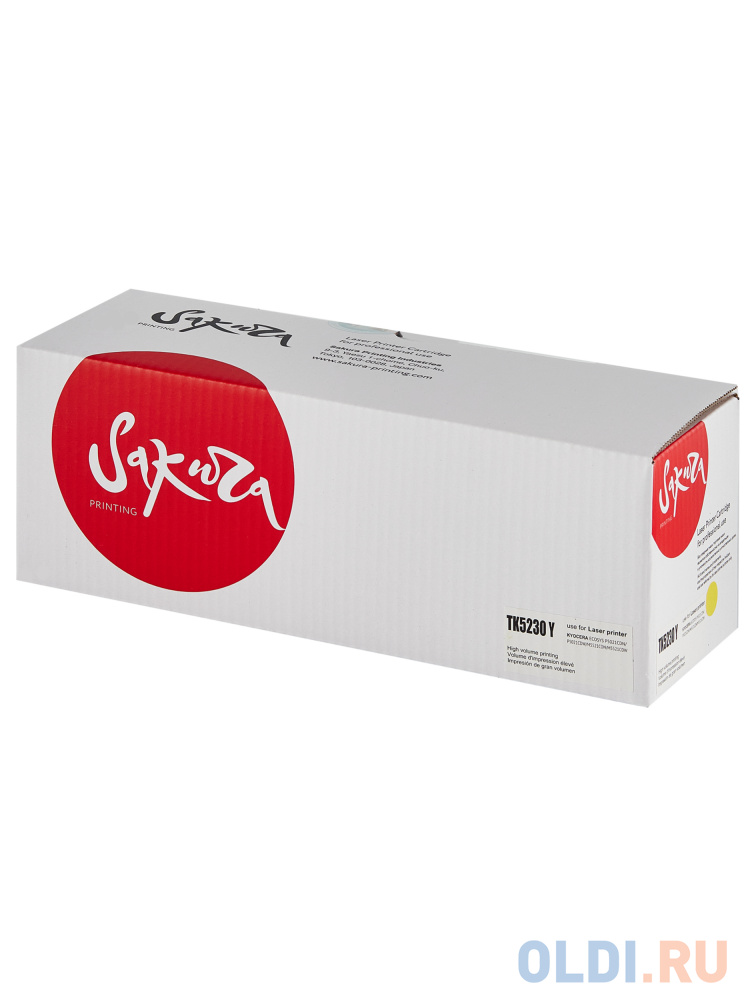 Картридж Sakura TK5230Y (1T02R9ANL0) для Kyocera Mita p5021cdw/p5021cdn/p5221cdn/p5521cdw, желтый, 2200 к.
Картридж Sakura TK5230Y (1T02R9ANL0) для Kyocera Mita p5021cdw/p5021cdn/p5221cdn/p5521cdw, желтый, 2200 к.