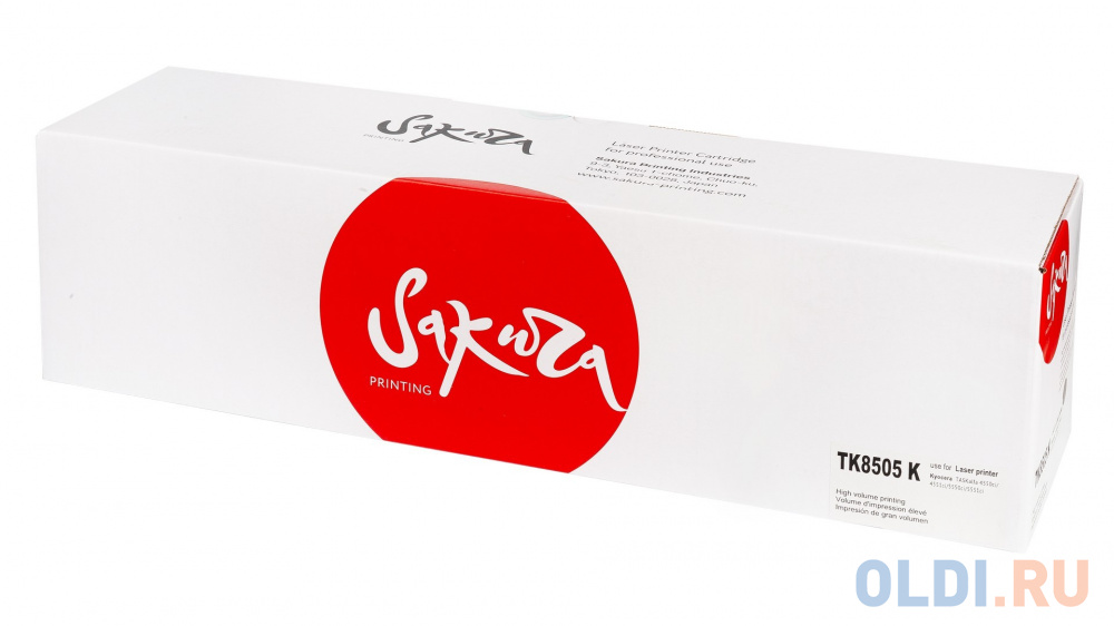 Картридж Sakura TK8505K (1T02LCONL0) для Kyocera MitaTASKalfa4550ci/4551ci/5550ci/5551ci, черный, 20000 к.
Картридж Sakura TK8505K (1T02LCONL0) для Kyocera MitaTASKalfa4550ci/4551ci/5550ci/5551ci, черный, 20000 к.