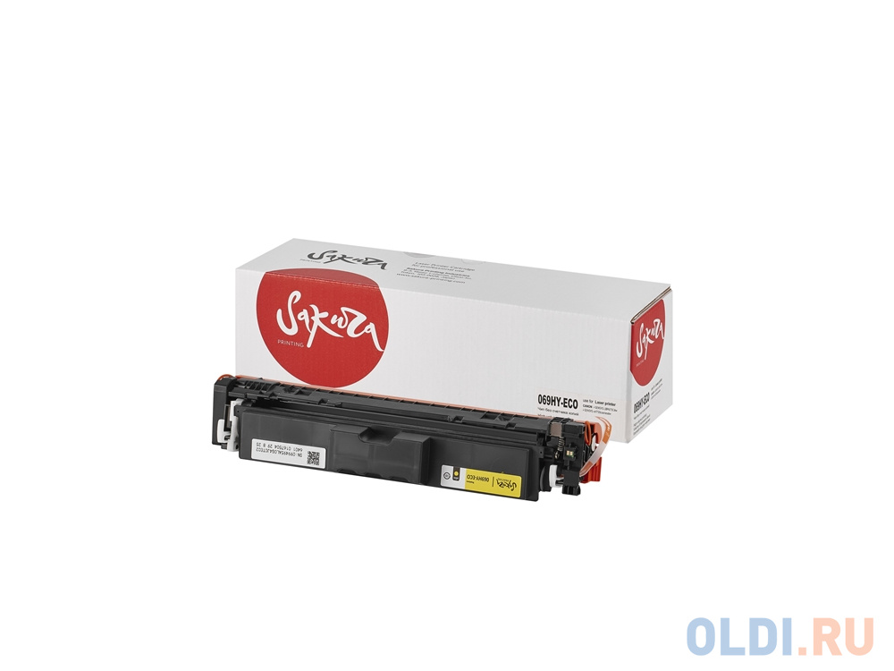 Картридж Sakura 069HY (5095C002) для Сanon I-Sensys LBP673Cdw/ MF750C, желтый, 5500к. (чип без счетчика копий)
Картридж Sakura 069HY (5095C002) для Сanon I-Sensys LBP673Cdw/ MF750C, желтый, 5500к. (чип без счетчика копий)