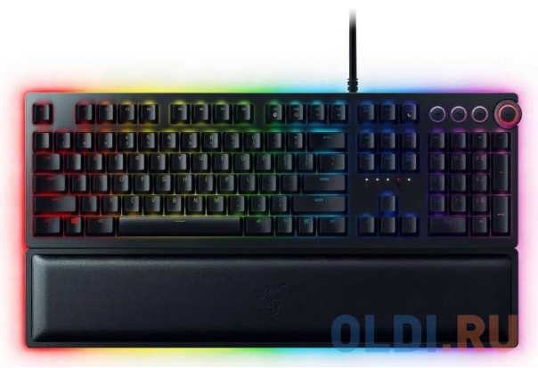 Razer Huntsman Elite Gaming keyboard - Russian Layout Opto-Mechanical Clicky Purple Switch, Черный
Razer Huntsman Elite Gaming keyboard - Russian Layout Opto-Mechanical Clicky Purple Switch, Черный