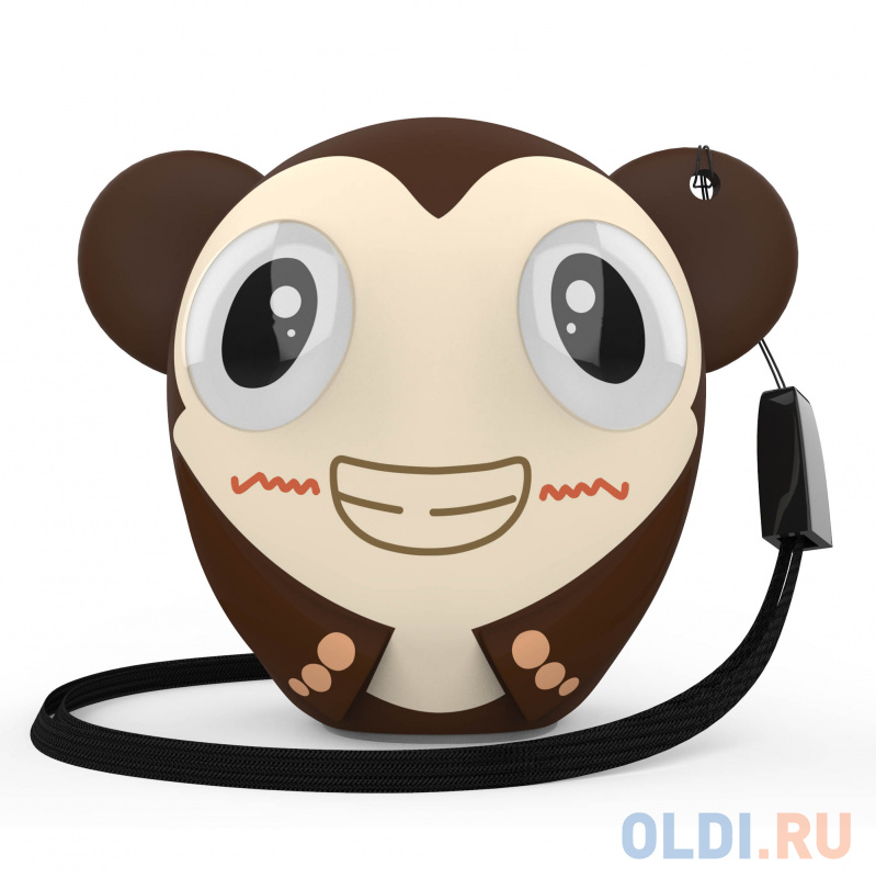 Активная акустическая система HIPER ZOO Music Monkey, H-OZ3, 3 ВТ,160 Гц - 20 кГц,80 dB,400 мАч,BT 5,0, Micro-USB
Активная акустическая система HIPER ZOO Music Monkey, H-OZ3, 3 ВТ,160 Гц - 20 кГц,80 dB,400 мАч,BT 5,0, Micro-USB