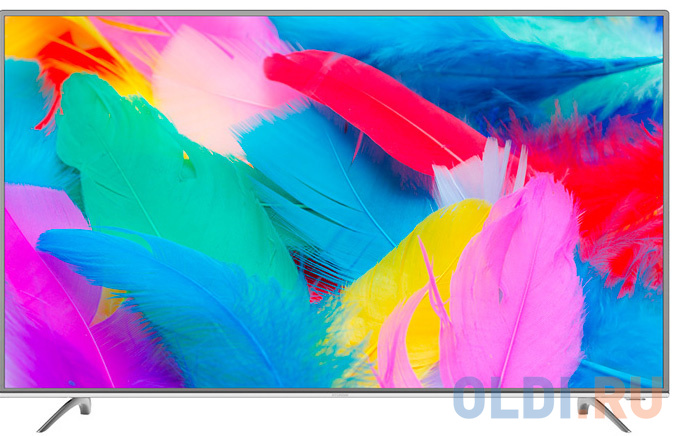 Телевизор LED Hyundai 43" H-LED43EU7001 стальной/Ultra HD/60Hz/DVB-T2/DVB-C/DVB-S2/USB/WiFi/Smart TV (RUS)
Телевизор LED Hyundai 43" H-LED43EU7001 стальной/Ultra HD/60Hz/DVB-T2/DVB-C/DVB-S2/USB/WiFi/Smart TV (RUS)