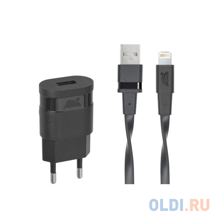 Сетевое зарядное устройство RIVAPOWER VA4115 BD2 черное 1,0A / 1USB, с кабелем MFi Lightning
Сетевое зарядное устройство RIVAPOWER VA4115 BD2 черное 1,0A / 1USB, с кабелем MFi Lightning