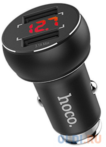АЗУ HOCO Z22 Double USB Port Car Charger With Digital Display 2*USB 3,1A (черное, Черный
АЗУ HOCO Z22 Double USB Port Car Charger With Digital Display 2*USB 3,1A (черное, Черный
