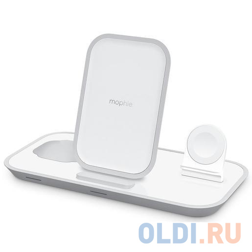 Беспроводное зарядное устройство Mophie 3-in-1 Wireless Charging Stand белый 401305748
Беспроводное зарядное устройство Mophie 3-in-1 Wireless Charging Stand белый 401305748