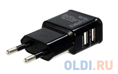 Зарядное устройство/адаптер питания USB от эл.сети Orient PU-2402, два выхода USB, 5В / 2.1A, черный
Зарядное устройство/адаптер питания USB от эл.сети Orient PU-2402, два выхода USB, 5В / 2.1A, черный