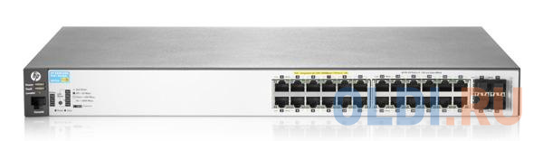 Коммутатор HP 2530-24G-PoE+ (J9773A) Управляемый коммутатор 2-го уровня с 24 портами 10/100/1000 PoE+ и 4 слотами GbE SFP
Коммутатор HP 2530-24G-PoE+ (J9773A) Управляемый коммутатор 2-го уровня с 24 портами 10/100/1000 PoE+ и 4 слотами GbE SFP