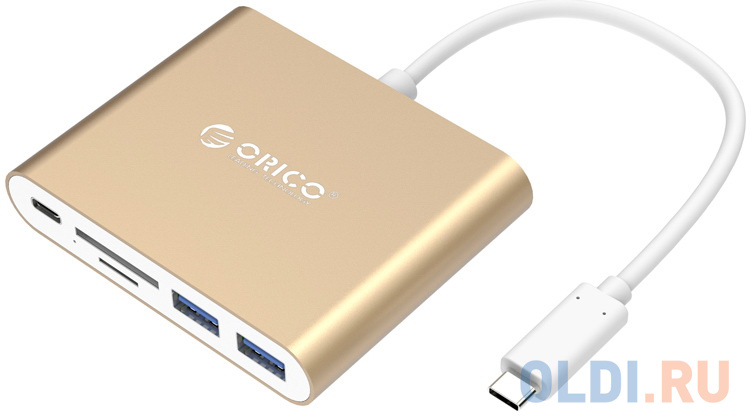 USB-концентратор Orico RCC2A-GD (TF *1, SD *1, USB Type-C *1, USB Type-A*2)/USB Type-C
USB-концентратор Orico RCC2A-GD (TF *1, SD *1, USB Type-C *1, USB Type-A*2)/USB Type-C