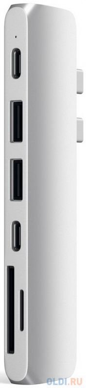 Концентратор USB Type-C Satechi ST-CMBPS 2 х USB 3.0 HDMI USB Type-C microSD SD серебристый
Концентратор USB Type-C Satechi ST-CMBPS 2 х USB 3.0 HDMI USB Type-C microSD SD серебристый