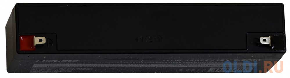 Exegate EX282957RUS Exegate EX282957RUS Аккумуляторная батарея ExeGate DTM 12022 (12V 2.2Ah), клеммы F1
Exegate EX282957RUS Exegate EX282957RUS Аккумуляторная батарея ExeGate DTM 12022 (12V 2.2Ah), клеммы F1