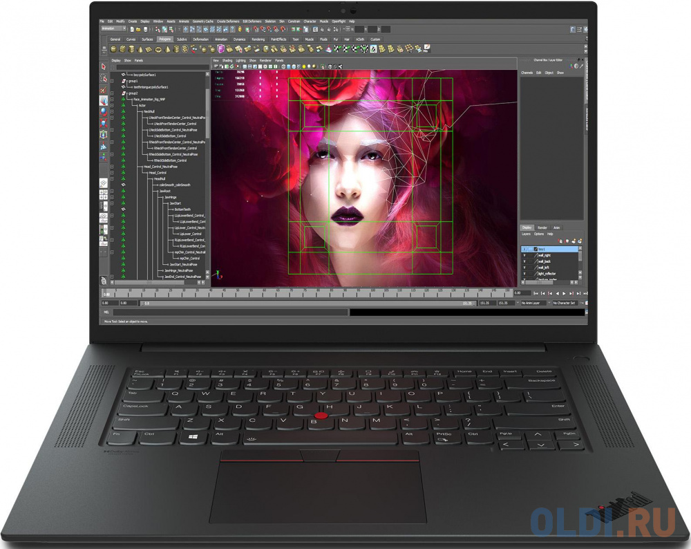 Ноутбук Lenovo ThinkPad P1 Gen 4 Core i7 11800H 16Gb SSD512Gb NVIDIA T1200 4Gb 16" IPS WQXGA (2560x1600) Windows 10 Professional black WiFi BT Cam
Ноутбук Lenovo ThinkPad P1 Gen 4 Core i7 11800H 16Gb SSD512Gb NVIDIA T1200 4Gb 16" IPS WQXGA (2560x1600) Windows 10 Professional black WiFi BT Cam