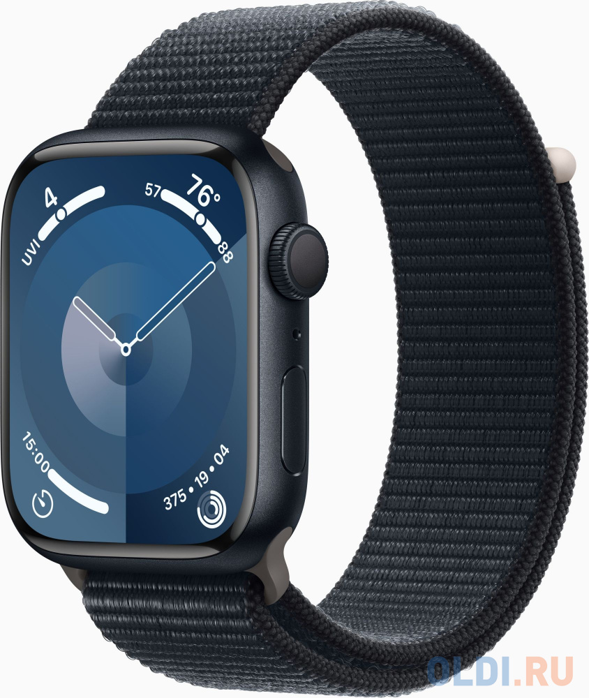 Смарт-часы Apple Watch Series 9 A2980 45мм корп.темная ночь Sport Loop рем.темная ночь (MR9C3ZP/A)
Смарт-часы Apple Watch Series 9 A2980 45мм корп.темная ночь Sport Loop рем.темная ночь (MR9C3ZP/A)